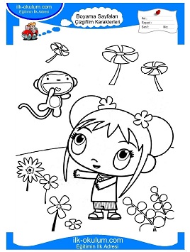 Çocuklar İçin Ni-Hoa-Ki-Lan Boyama Sayfaları 